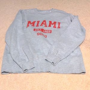 Miami Ohio College Crewneck sweatshirt